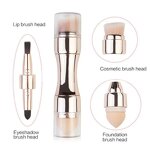 Makeup Brush Manufacturer - 4 in 1 All in One Multi -Tasking Travel Blending Sponge
