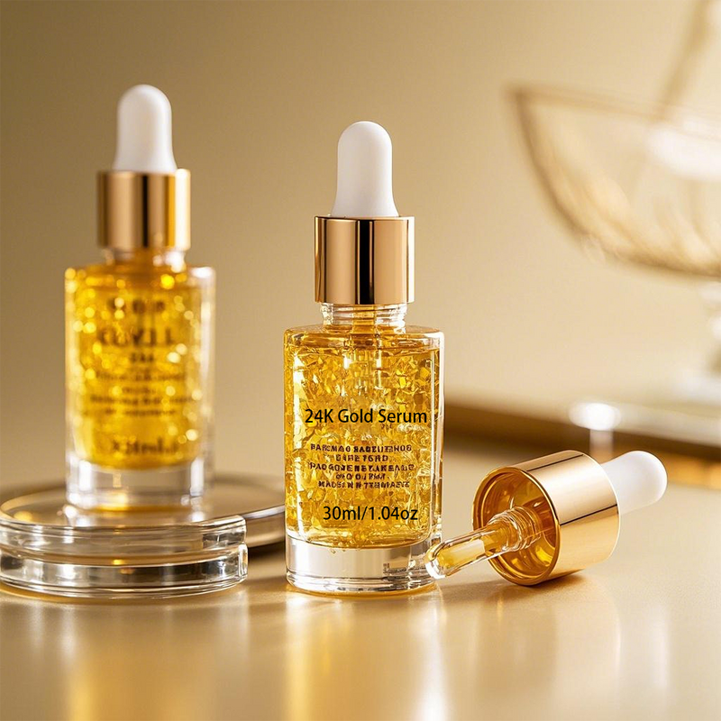 Serum Manufacturer - 24k Gold Organic Vegan Collagen Face Anti Aging Wrinkle Repair