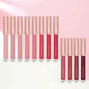 Lipstick Kit Manufacturer - DIY Red Nude Matte Lip Gloss Making Set Wholesale With Custom Box