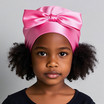Hair Bonnet Manufacturer - Satin For Kids Soft Silk Baby Shower Cap Sleeping Hat