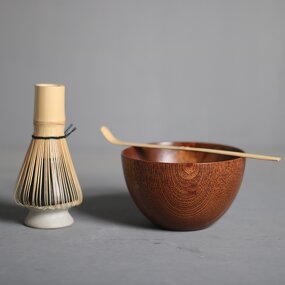 Matcha Tea Set Manufacturer - Matcha Bowl Set 8 Pcs Bamboo Whisk Custom Logo Bamboo Set