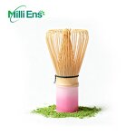 Matcha Tea Tool Manufacturer - E77 ODM/OEM Design Japanese Bamboo Whisk Bowl Set with Spout