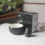 Matcha Tea Set Manufacturer - Custom Pink Bowl Collection 6 Pcs Bamboo Whisk UJI Ceremony Set