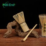Matcha Tea Tool Manufacturer - E38 Custom Wholesale Japanese Ceremony Grade Bamboo Whisk Set