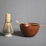 Matcha Tea Tool Manufacturer - Eco-Friendly Bamboo Matcha Tool Set Whisk Scoop Sifting Mixing