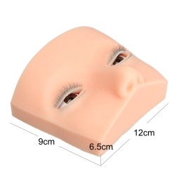 睫毛训练头供应商-硅胶3D仿真模型