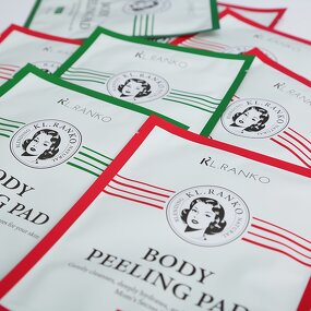 Body Peeling Pad Manufacturer - 30ml Smoother Skin - Customizable Packaging Formulation Options