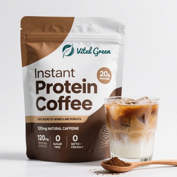 Coffee Powder Drinks Manufacturer - High Quality Sugar-Free Mushroom Protein Collagen Nut Chocolate