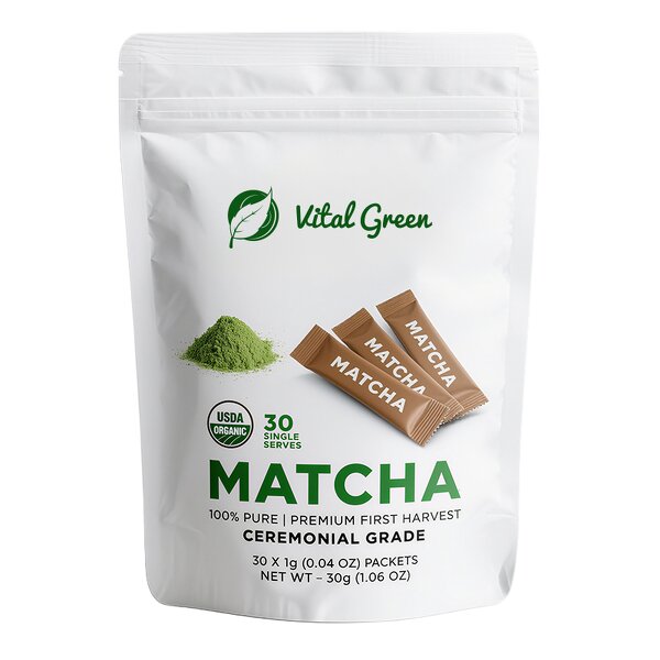 Slimming Tea Manufacturer - Wholesale Bulk Premium Ceremonial Matcha 30 Count Box Sachet