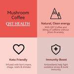 Mushroom Coffee Powder Manufacturer - Private Label Instant Ganoderma Chaga Reishi Organic Lions Mane