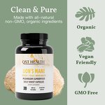 Mushroom Capsules Manufacturer - Private Label Supplement Lions Mane Powder Tablet Organic