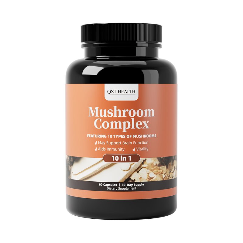 Mushroom Capsules Manufacturer - Mushroom Complex Powder Chaga Lions Mane Organic Adaptogen Reishi