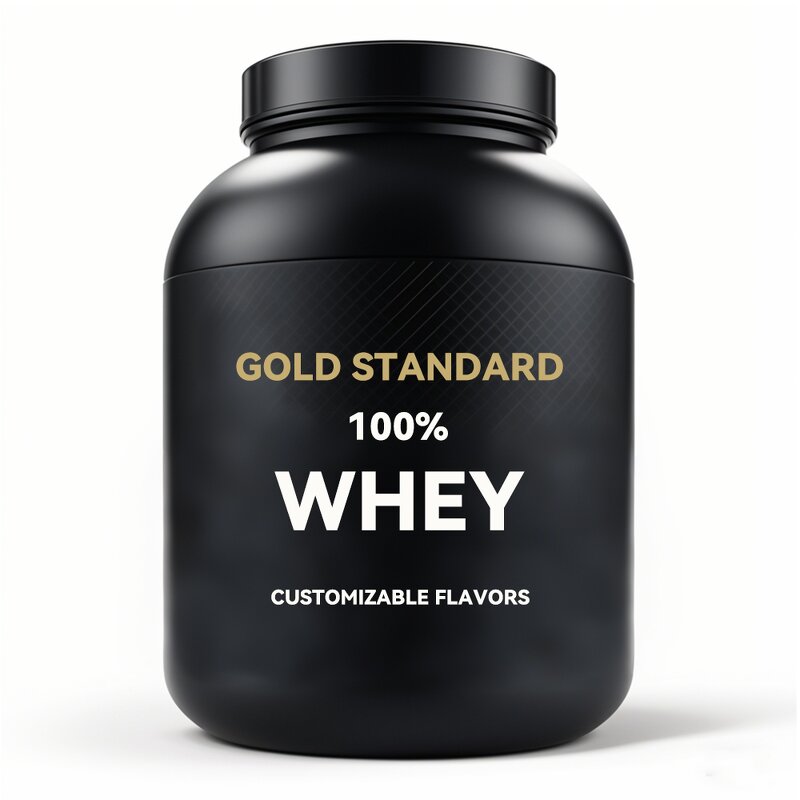 Whey Protein Isolate Powder Manufacturer - Wholesale 5 kg Grass Fed Strawberry Vanilla Logo Adults