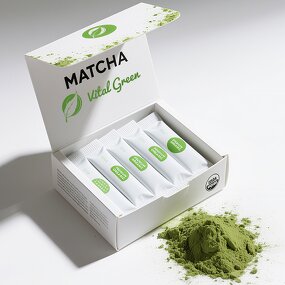 Matcha Powder Manufacturer - Private Label USDA Certified Organic Sachet Custom Packaging