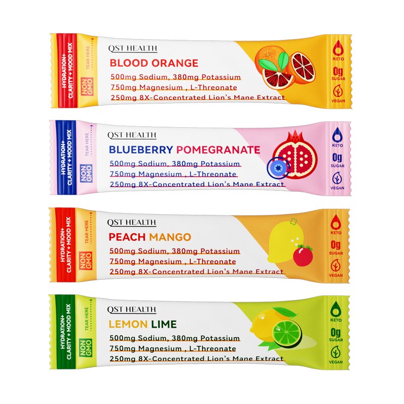 Electrolyte Drink Powder Manufacturer - Vitamins Sugar Free Hydration Private Labels Packets