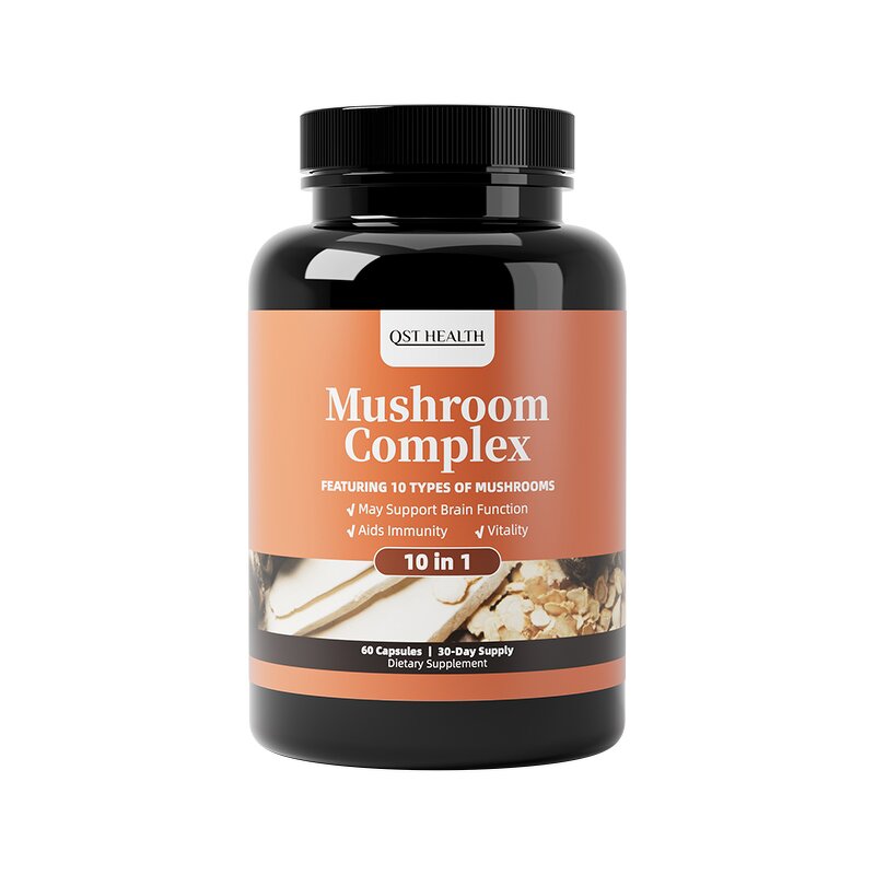 Mushroom Capsules Manufacturer - Private Label Complex Powder Chaga Lions Mane Supplement Reishi Extract