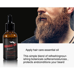 Hair Oil Manufacturer - OEM Custom Logo Private Label Natural Organic Men's Beard Growth Hair Serum