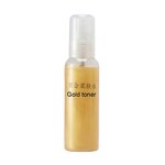 Facial Toner Manufacturer - OEM Gold Face Toner Anti-Aging Moisturizing Soften Skin Facial Toner