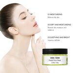 Face Mask Manufacturer - OEM Private Label Korean Rose Petal Gel Mask Clay Mask Moisturizing Organic