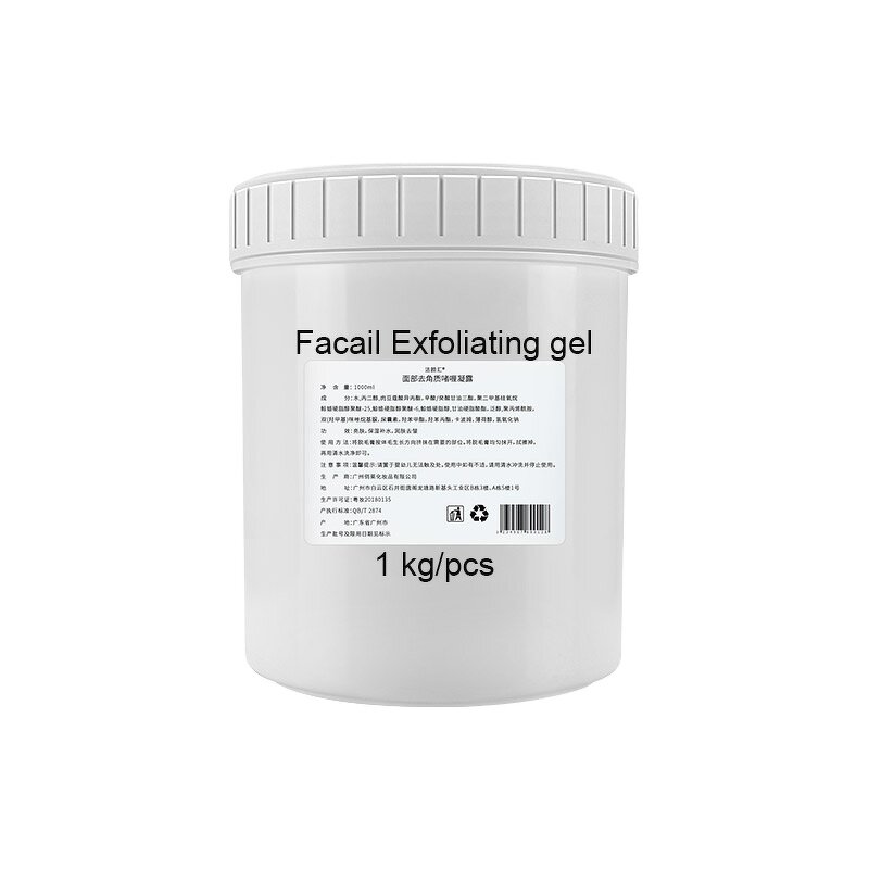 Body Scrub Manufacturer - Private Label 1kg Peeling Exfoliating Gel Scrub Custom Home Beauty Salon