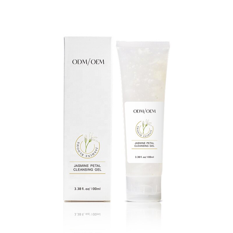 Facial Cleanser Manufacturer - OEM Private Label Deep Cleaning Jasmine Petal Hydrating Gentle Organic Face Wash
