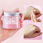 Body Scrub Manufacturer - Jojoba Oil Private Label Natural Vegan Organic Exfoliating Whipped Sugar Scrub