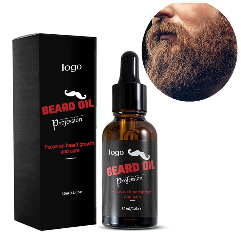 Hair Oil Manufacturer - OEM Custom Logo Private Label Natural Organic Men's Beard Growth Hair Serum