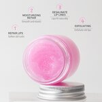 Lip Scrub Manufacturer - Wholesale Custom Logo Private Label Lightening Natural Moisturizing Vegan Pink Lip Scrub