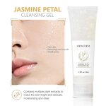 Facial Cleanser Manufacturer - OEM Private Label Deep Cleaning Jasmine Petal Hydrating Gentle Organic Face Wash