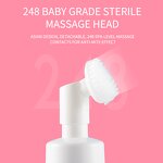 Facial Cleanser Manufacturer - Oem Skincare Whitening Organic Mousse Visage Makeup Remover Rose Foam Face Wash