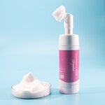 Facial Cleanser Manufacturer - 120ml OEM Private Label Rose Face Wash Foam Cleansing Mousse Cleanser