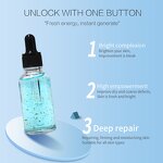 Face Serum Manufacturer - OEM Private Label GHK-Cu Whitening Organic Collagen 24K Gold Blue Copper Peptide