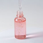 Face Serum Manufacturer - Radiant Skin Glowing 24k Gold Rose Serum Organic Shrink Pores Refresh Moisturizing