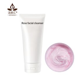 Facial Cleanser Manufacturer - Face Wash Rose Facial Organic Cleanser Foam Moisturizing Anti-Spots Marks