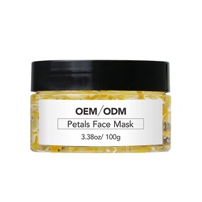 Facial Mask Manufacturer - Moisturizing Firming Lightening Calendula Face Mask Home Beauty Salon Soothing Jelly Mask