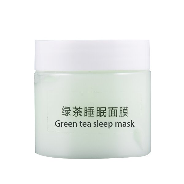 Facial Mask Manufacturer - Natural Nourishing Whitening Green Tea Sleep Mask Anti-Oxidation Gel Mask