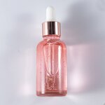 Face Serum Manufacturer - Radiant Skin Glowing 24k Gold Rose Serum Organic Shrink Pores Refresh Moisturizing