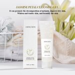 Facial Cleanser Manufacturer - OEM Private Label Deep Cleaning Jasmine Petal Hydrating Gentle Organic Face Wash