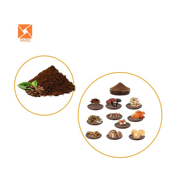 Mushroom Blend Powder - Shiitake Maitake Reishi Cordyceps Coffee Mix