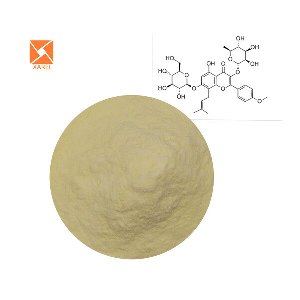 Epimedium Extract - Factory Supply CAS 489-32-7 98% Icariin Supplement