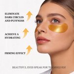 Eye Patch Manufacturer - 24K Gold Collagen Vitamin C Herbal Hydrating Anti-Wrinkle & ODM
