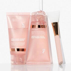 Crystal Facial Mask Manufacturer - Collagen Night Wrapping with Mineral & Glycerin