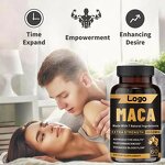 Maca Capsules Manufacturer - Root Pills Natural Energy Supplement & OEM Factory