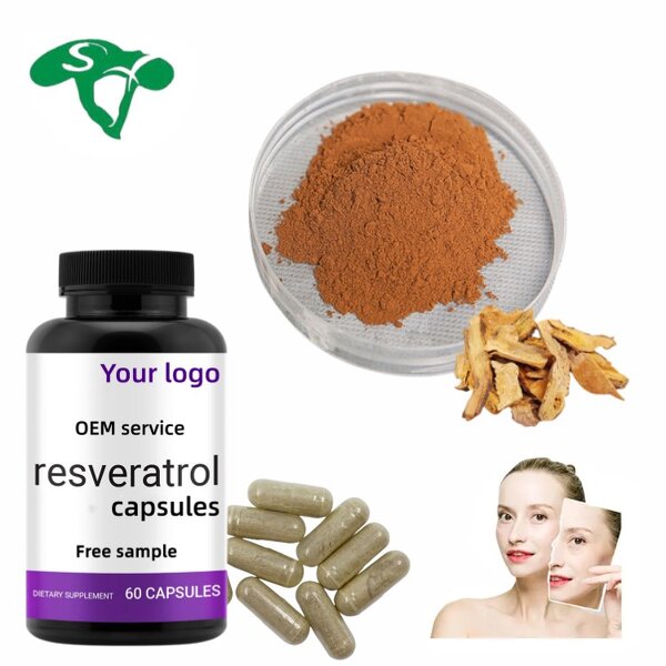 Resveratrol Capsules Manufacturer - Polygonum Cuspidatum Extract Anti-Aging & OEM