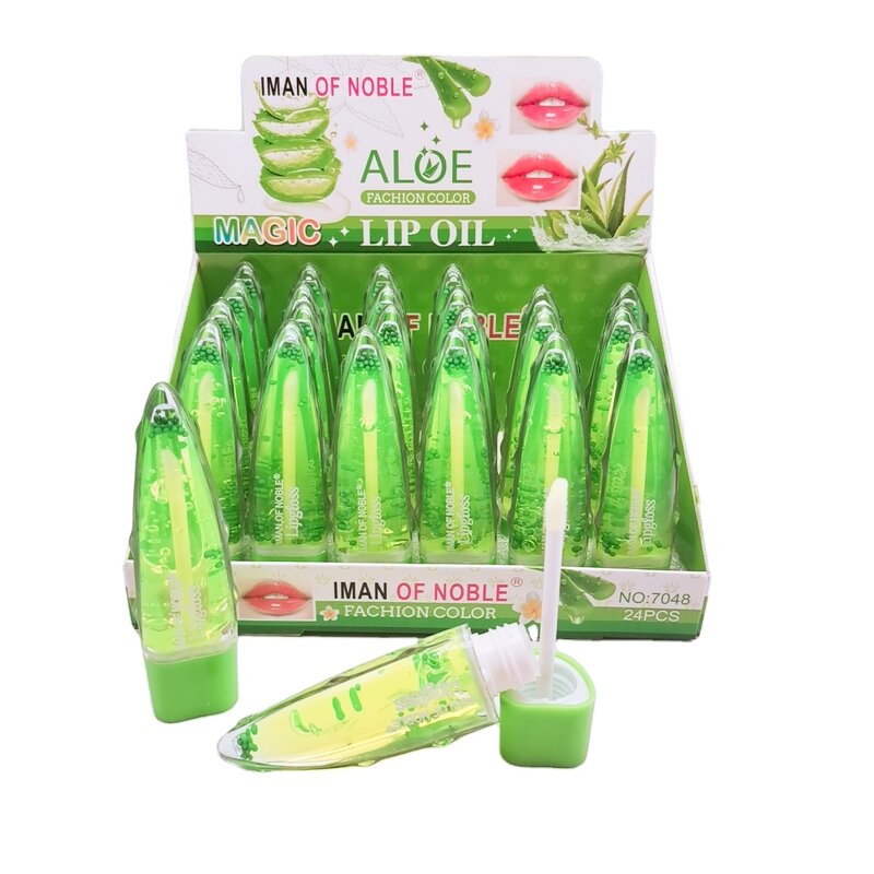 Lip Oil Manufacturer - Own Brand Transparent Colorless - Aloe Beads Private Label Custom Logo