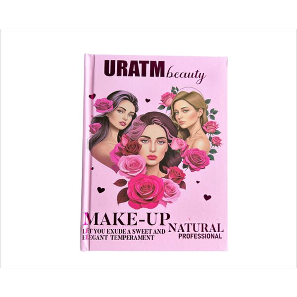 Makeup Book Manufacturer - Factory Price Low MOQ 4 In1 - Plush Highlighter Press Powder