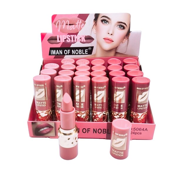 Lipstick Manufacturer - 6 Color Matte Natural - Custom Brand Private Label