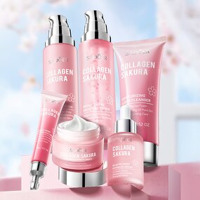 Skin Care Set Manufacturer - Cherry Blossom Protein - Moisturizing Liangze Sakura Efficacy
