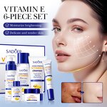 Skin Care Set Manufacturer - SADOER Vitamin E 6-piece - Brightening Moisturizing Organic Korean