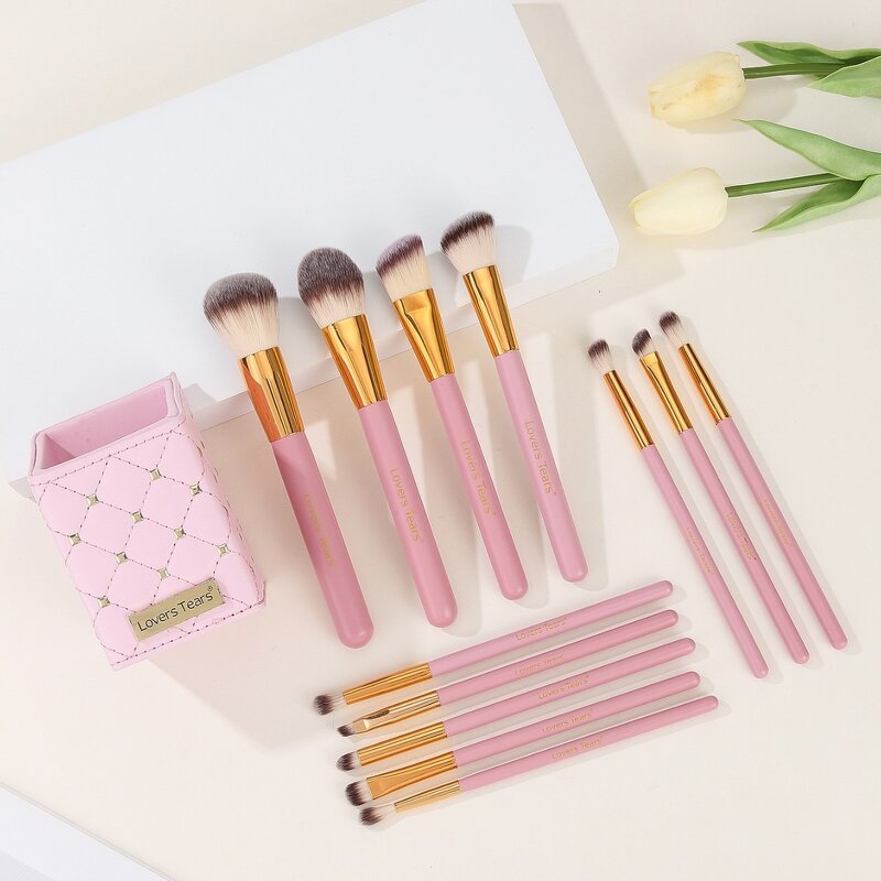Makeup Brush Set Manufacturer - Instock 12 Pcs Bucket - Maquillaje Pormayor Wholesale